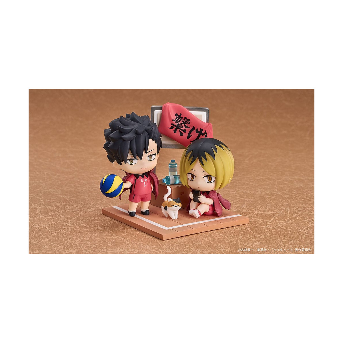 GoodSmile - Qset Tetsuro Kuroo & Kenma Kozume - Confezione 2 figure HAIKYUU ! AL TOP