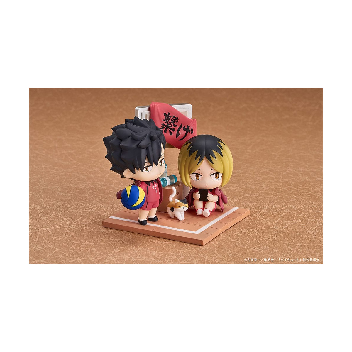 GoodSmile - Qset Tetsuro Kuroo & Kenma Kozume - Confezione 2 figure HAIKYUU ! AL TOP