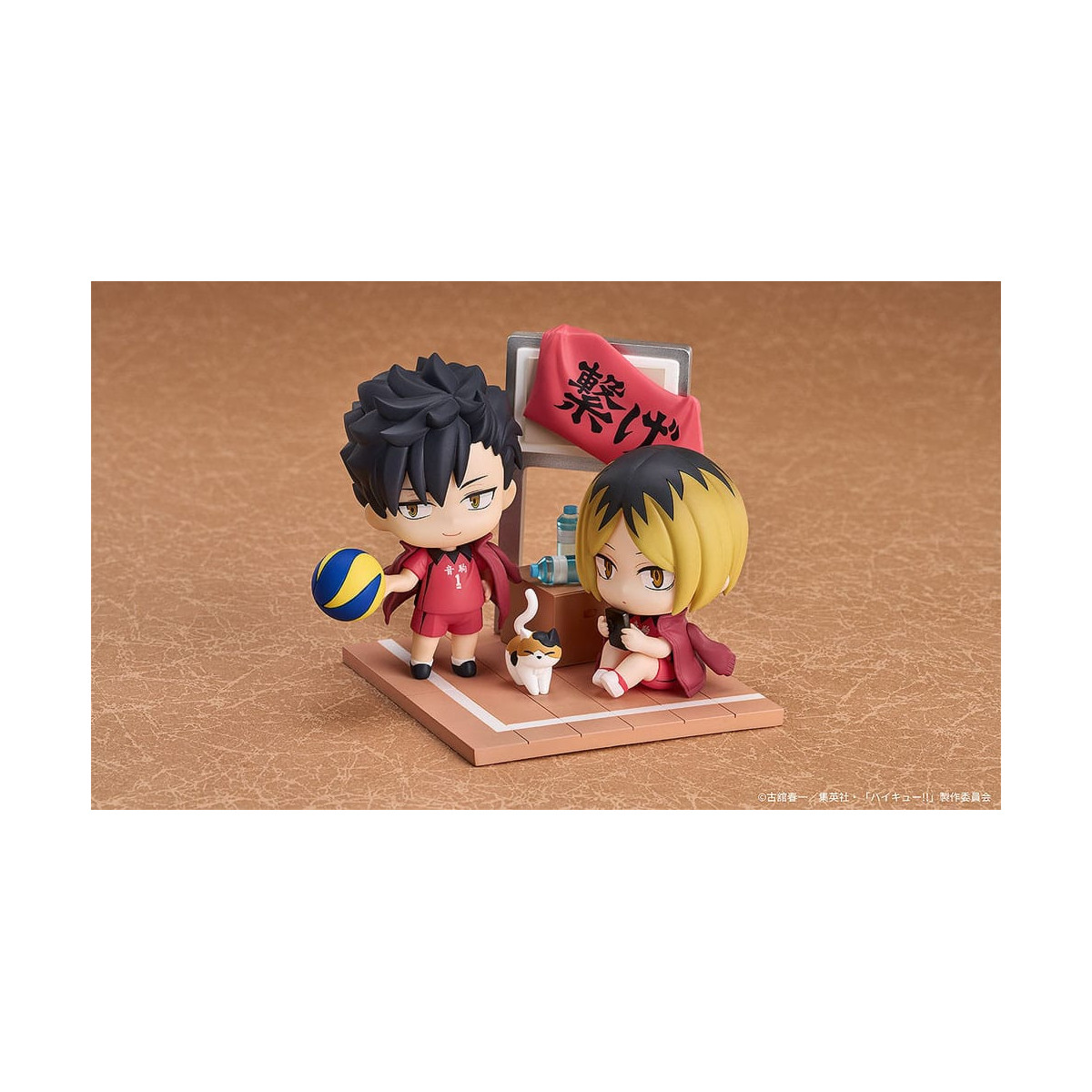 GoodSmile - Qset Tetsuro Kuroo & Kenma Kozume - Confezione 2 figure HAIKYUU ! AL TOP