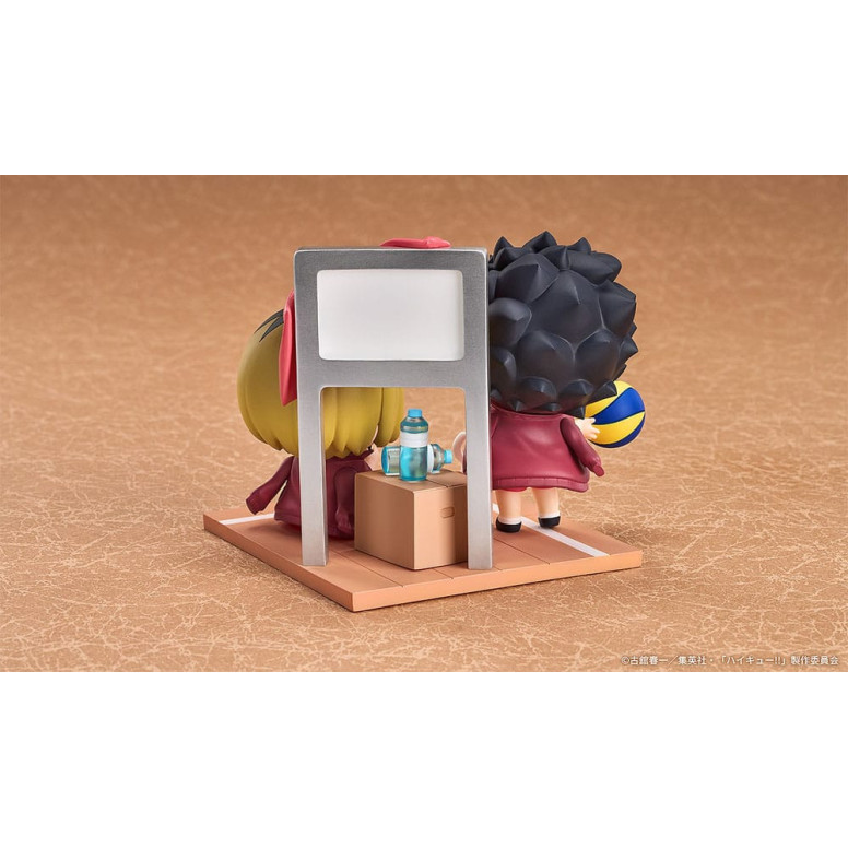 GoodSmile - Qset Tetsuro Kuroo & Kenma Kozume - Confezione 2 figure HAIKYUU ! AL TOP