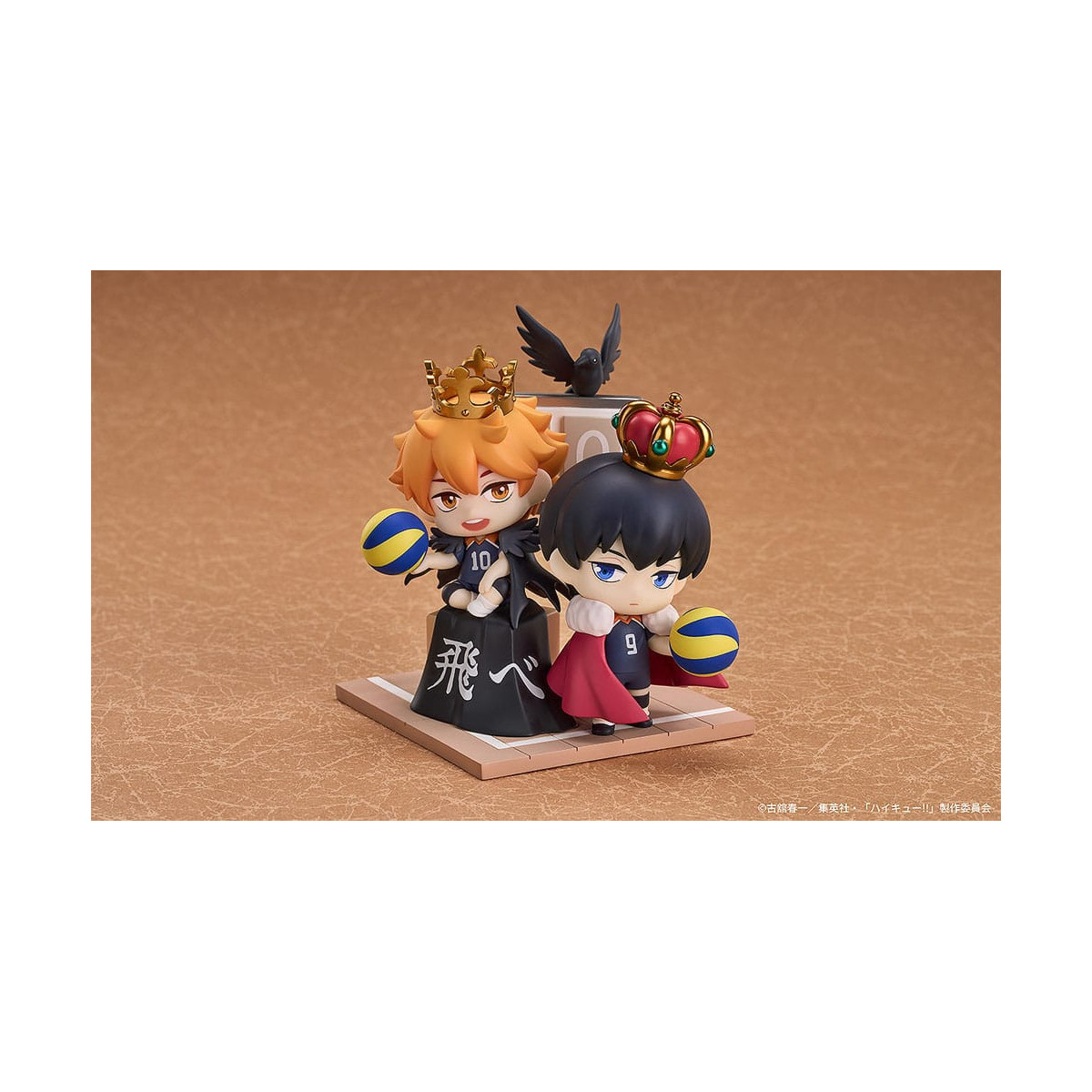 GoodSmile - Qset Shoyo Hinata & Tobio Kageyama - Pack 2 figure HAIKYUU ! AL TOP