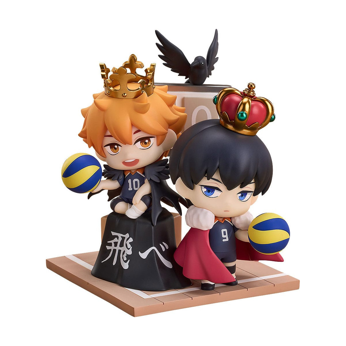 GoodSmile - Qset Shoyo Hinata & Tobio Kageyama - Pack 2 figure HAIKYUU ! AL TOP