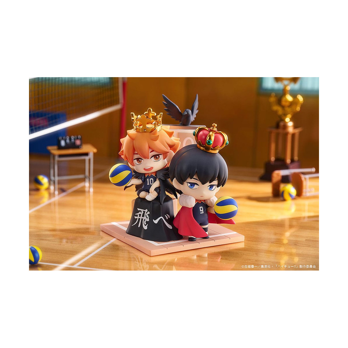 GoodSmile - Qset Shoyo Hinata & Tobio Kageyama - Pack 2 figure HAIKYUU ! AL TOP