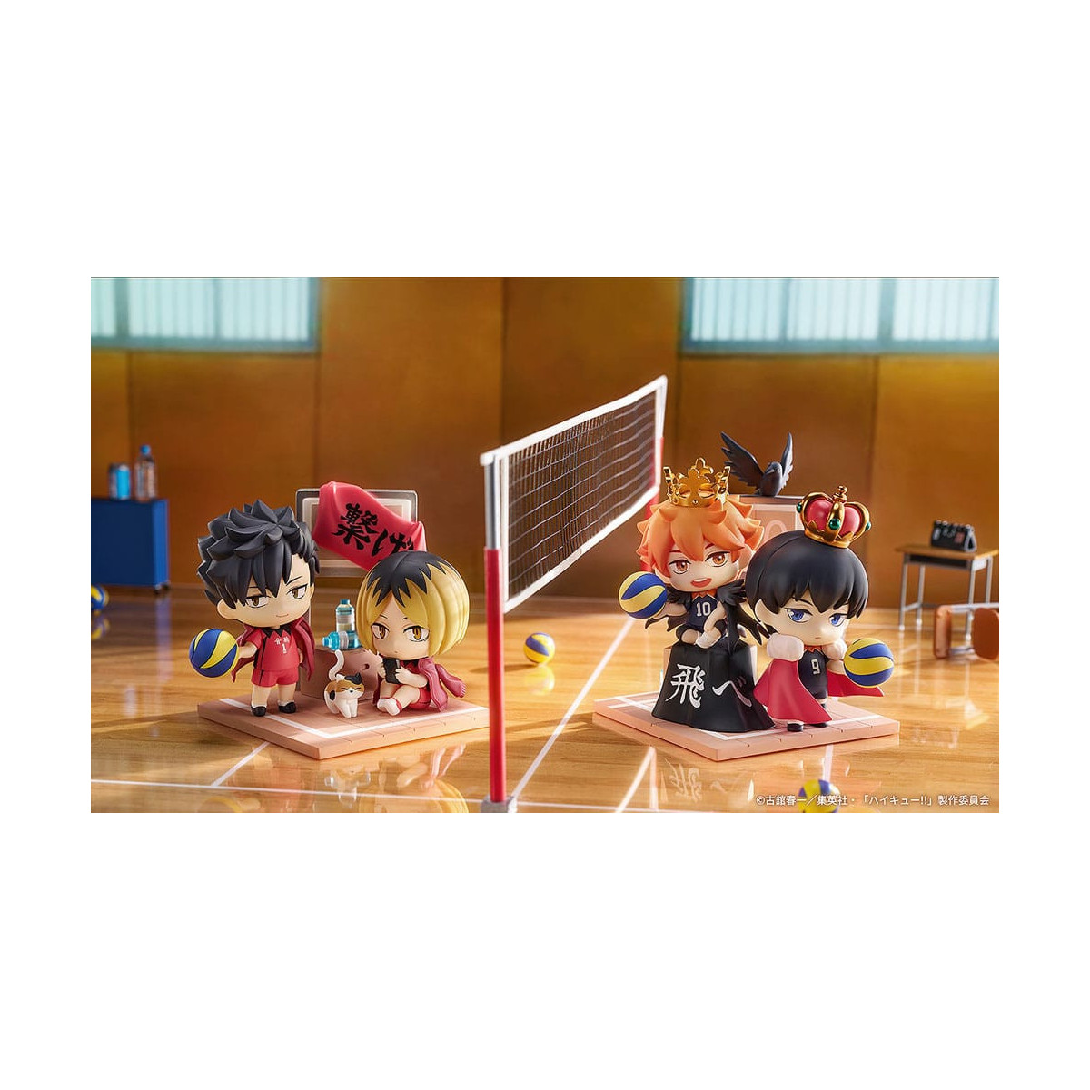 GoodSmile - Qset Shoyo Hinata & Tobio Kageyama - Pack 2 figure HAIKYUU ! AL TOP