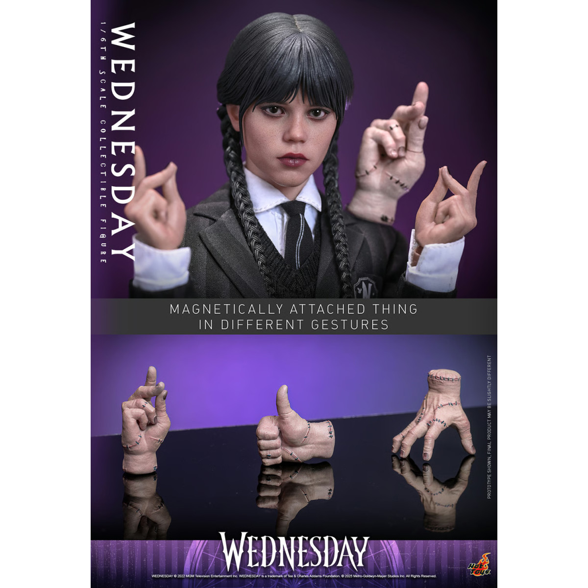 Hot Toys - Figura TV di Mercoledì 1/6 TMS135