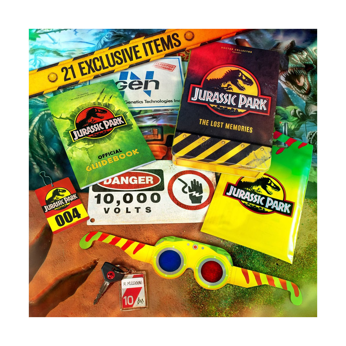 Doctor Collector - Jurassic Park - Il kit dei ricordi perduti