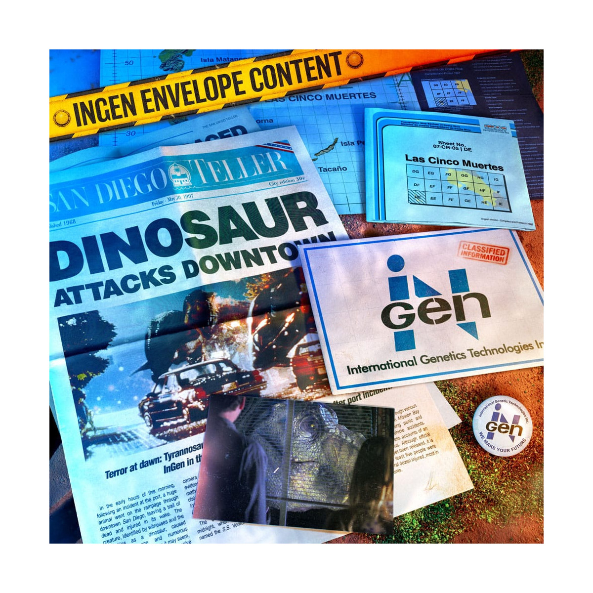 Doctor Collector - Jurassic Park - Il kit dei ricordi perduti