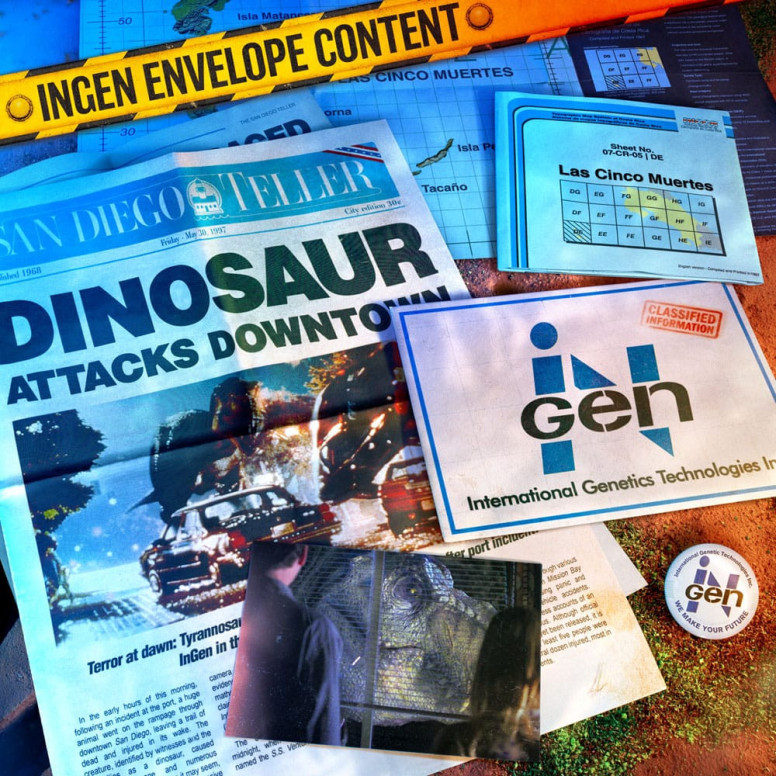 Doctor Collector - Jurassic Park - Il kit dei ricordi perduti