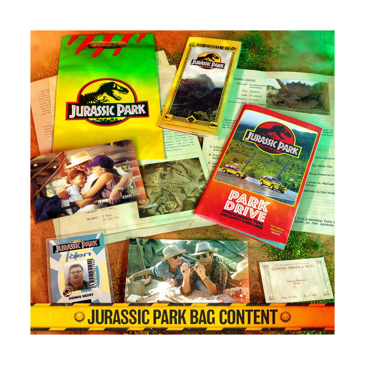Doctor Collector - Jurassic Park - Il kit dei ricordi perduti