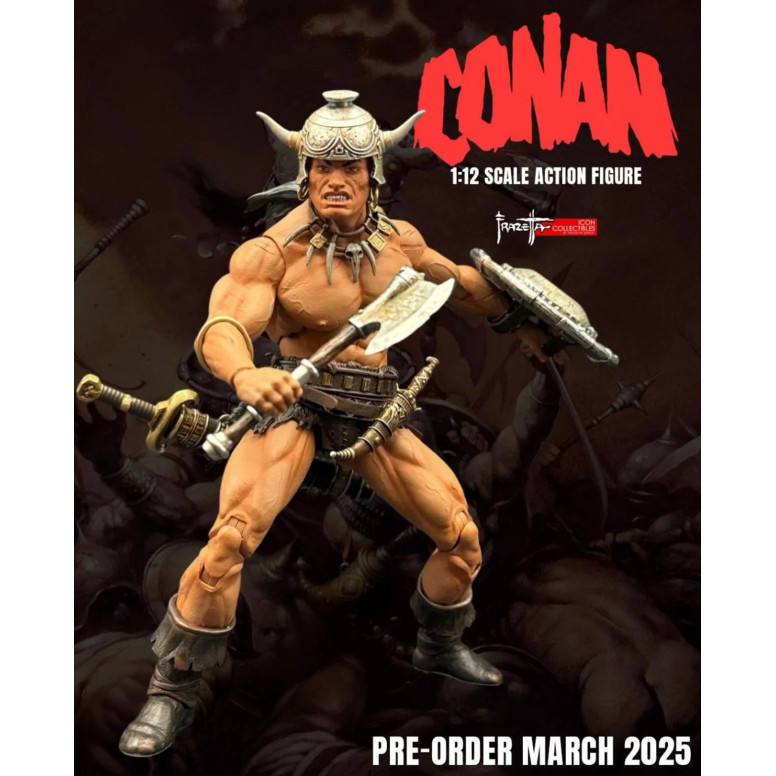 Icon Collectibles Frank Frazetta - Conan 1/12