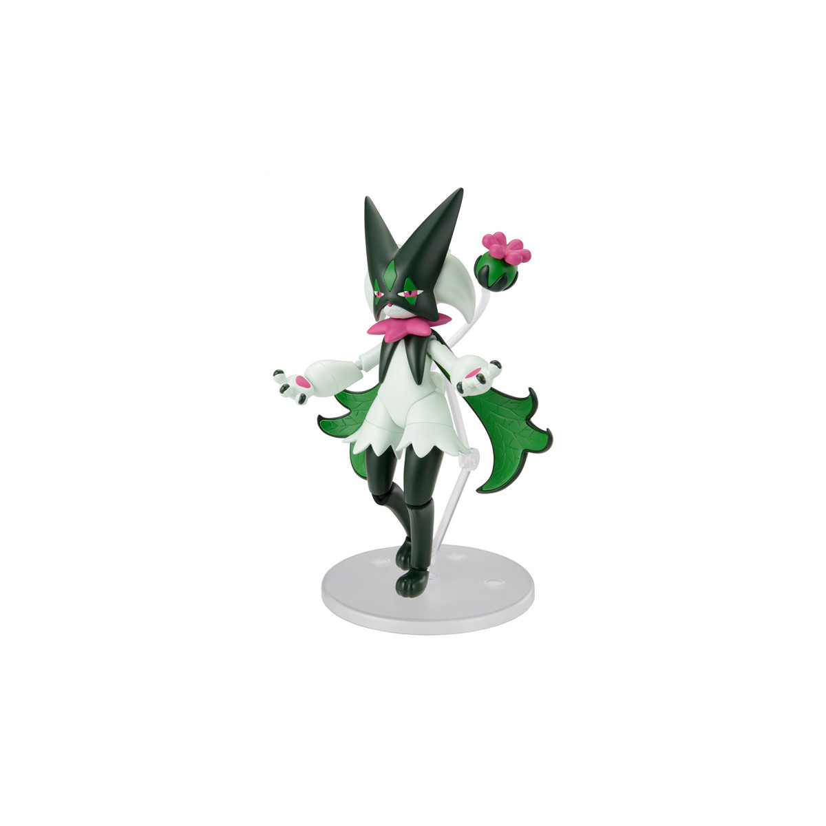 Bandai - Pokepla 56 - MEOWSCARADA Model Kit Pokémon - Pokémon Select serie Miascarade