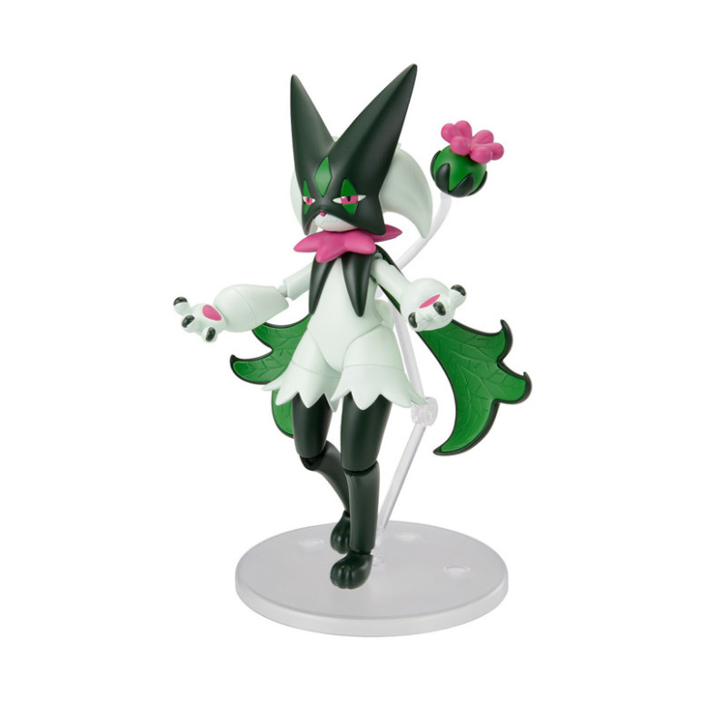 Bandai - Pokepla 56 - MEOWSCARADA Model Kit Pokémon - Pokémon Select serie Miascarade