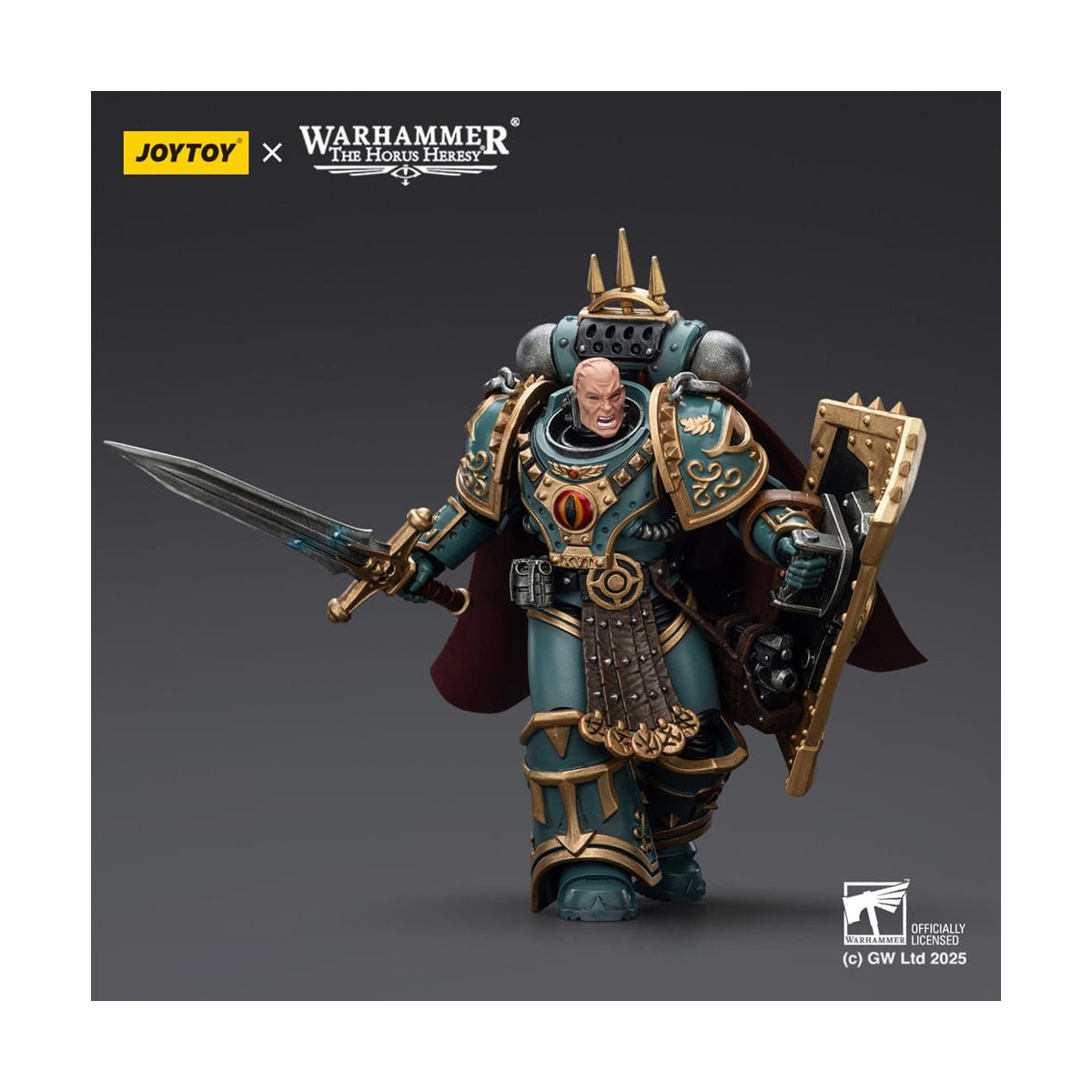 JoyToy Space Marines - Sons of Horus - Piccolo Horus Aximand Capitano della 5° Compagnia 1/18 - L'eresia di Horus