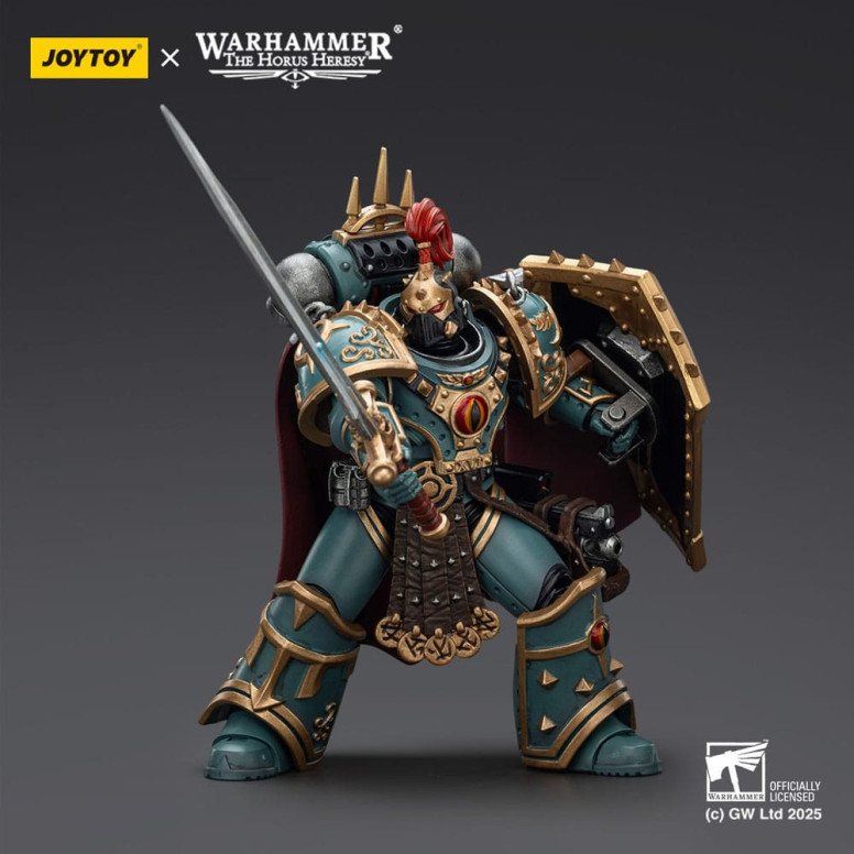 JoyToy Space Marines - Sons of Horus - Piccolo Horus Aximand Capitano della 5° Compagnia 1/18 - L'eresia di Horus