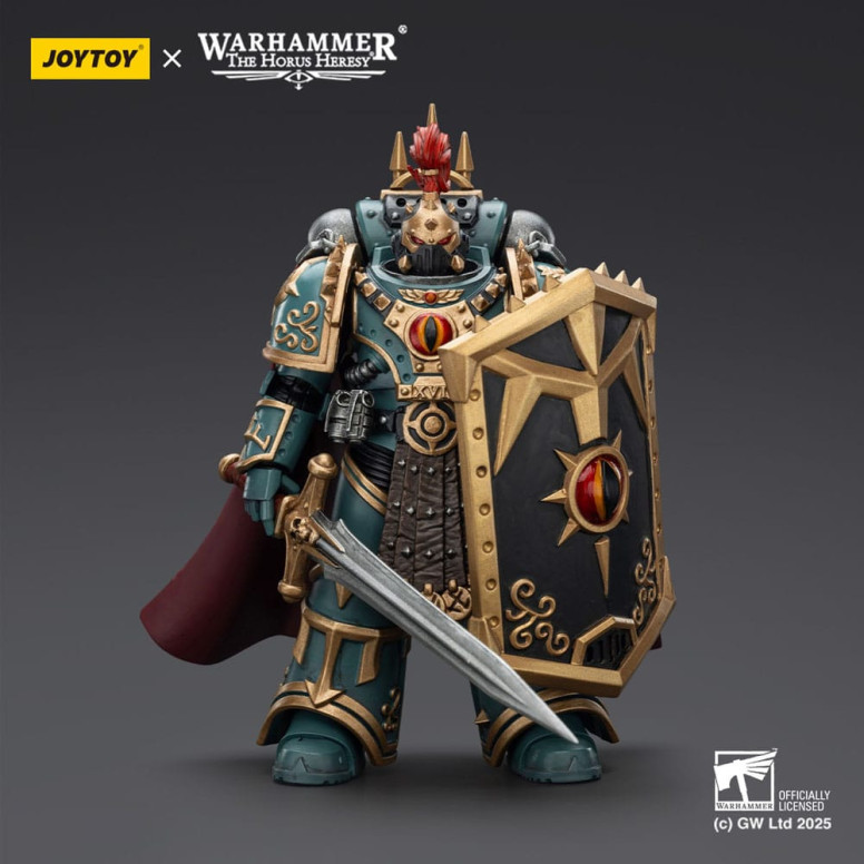 JoyToy Space Marines - Sons of Horus - Piccolo Horus Aximand Capitano della 5° Compagnia 1/18 - L'eresia di Horus