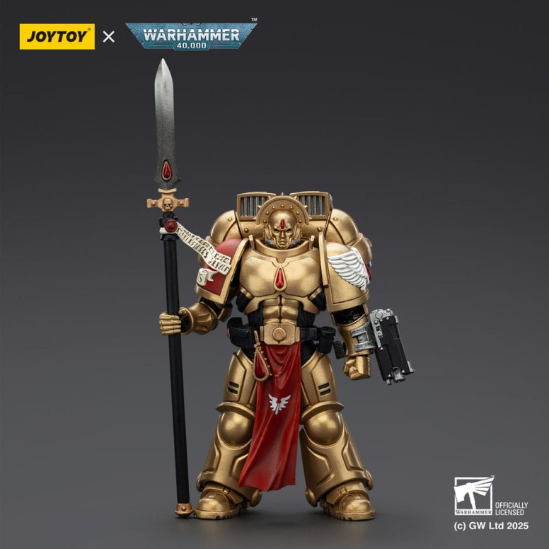 JoyToy Space Marines - Blood Angels - Combat Patrol Blood Angels Guardia Sanguinaria 2 con Angelus Boltgun e Encarmine Spear