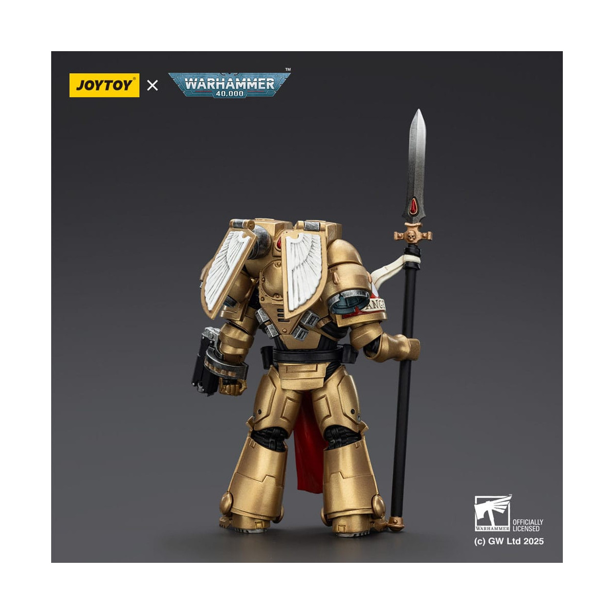 JoyToy Space Marines - Blood Angels - Combat Patrol Blood Angels Guardia Sanguinaria 2 con Angelus Boltgun e Encarmine Spear