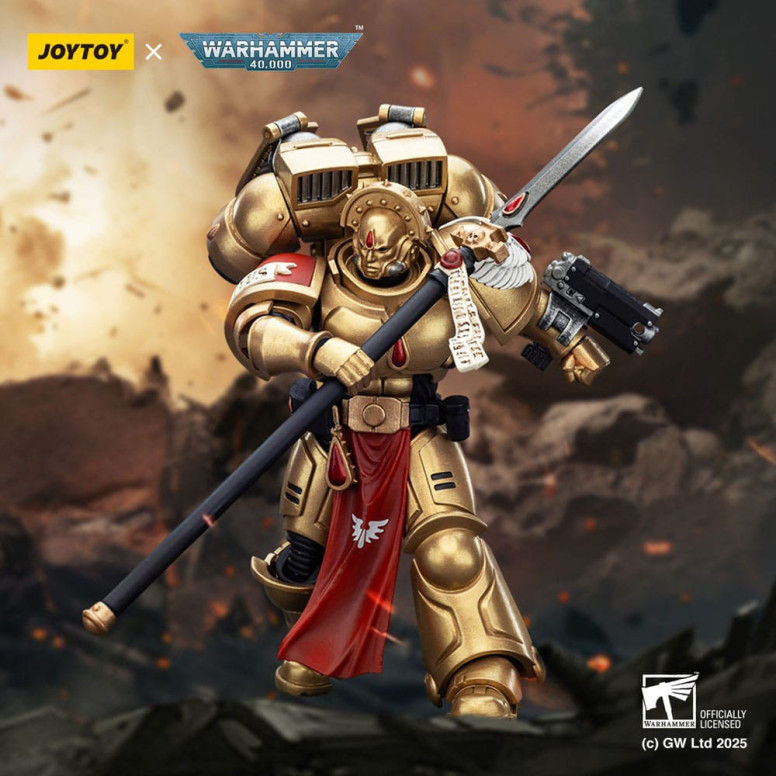 JoyToy Space Marines - Blood Angels - Combat Patrol Blood Angels Guardia Sanguinaria 2 con Angelus Boltgun e Encarmine Spear