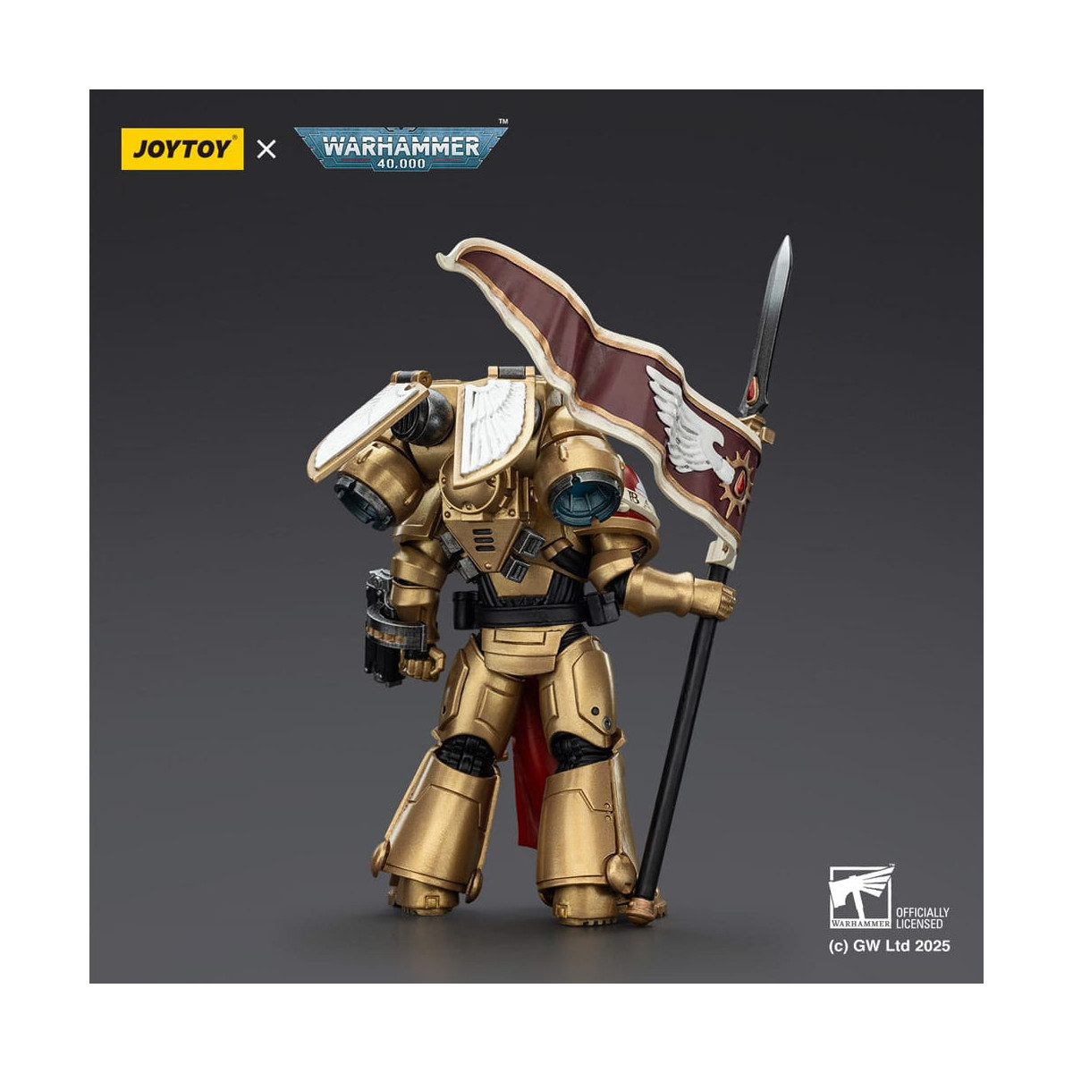 JoyToy Space Marines - Blood Angels - Combat Patrol Blood Angels Guardia Sanguinaria 3 con Angelus Boltgun ed Encarmine