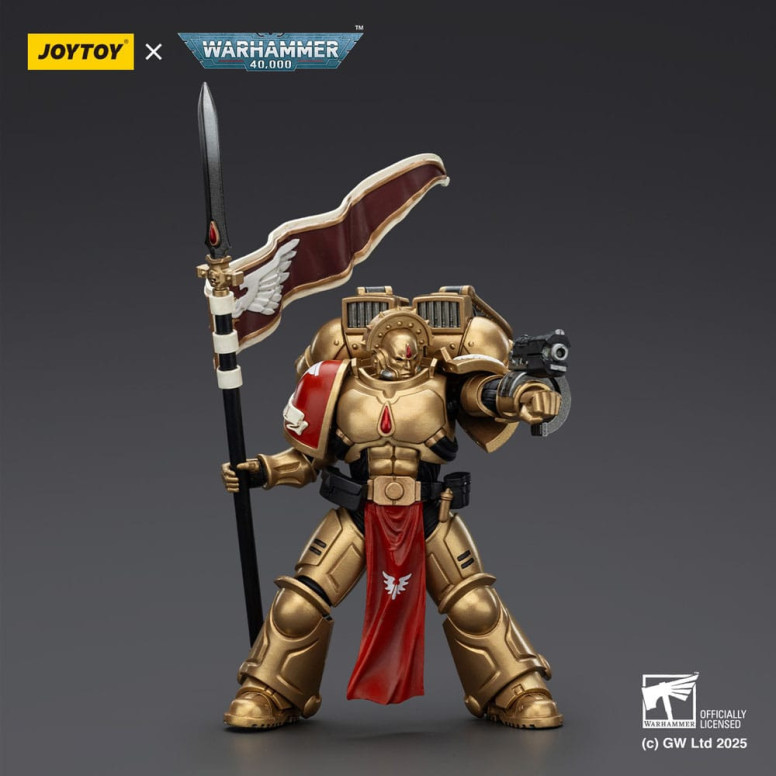 JoyToy Space Marines - Blood Angels - Combat Patrol Blood Angels Guardia Sanguinaria 3 con Angelus Boltgun ed Encarmine
