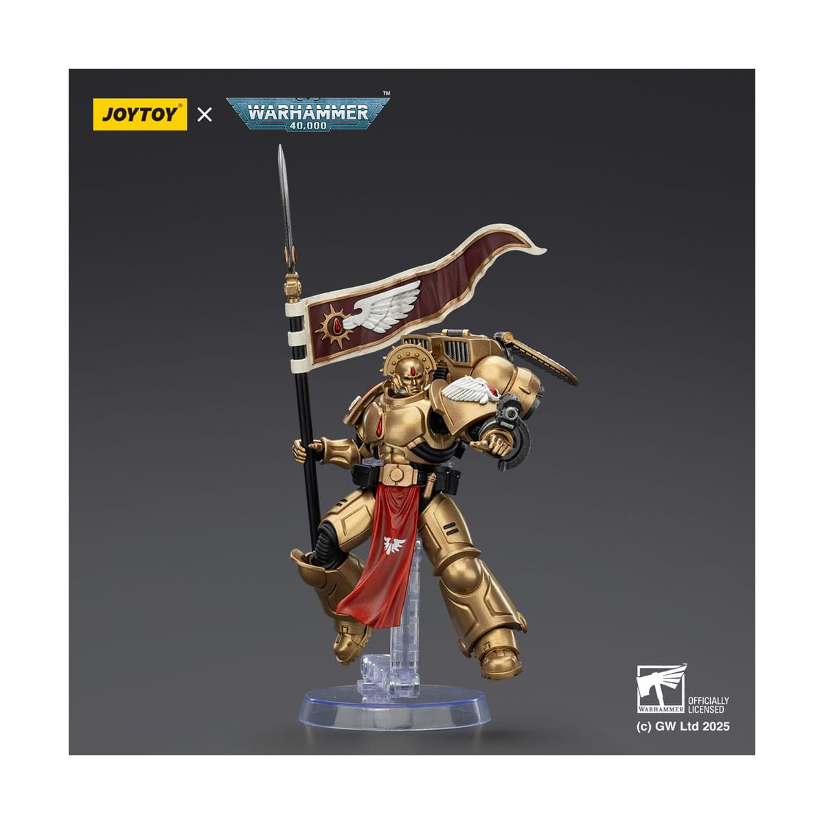 JoyToy Space Marines - Blood Angels - Combat Patrol Blood Angels Guardia Sanguinaria 3 con Angelus Boltgun ed Encarmine