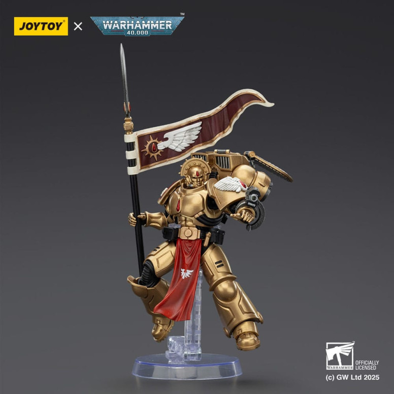 JoyToy Space Marines - Blood Angels - Combat Patrol Blood Angels Guardia Sanguinaria 3 con Angelus Boltgun ed Encarmine
