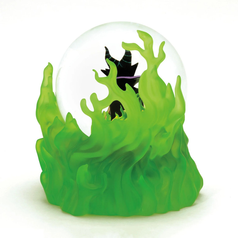 Enesco Disney Showcase - Globo di neve Maleficent (dornröschen) - Palla d'acqua Maleficent