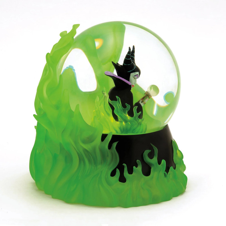 Enesco Disney Showcase - Globo di neve Maleficent (dornröschen) - Palla d'acqua Maleficent