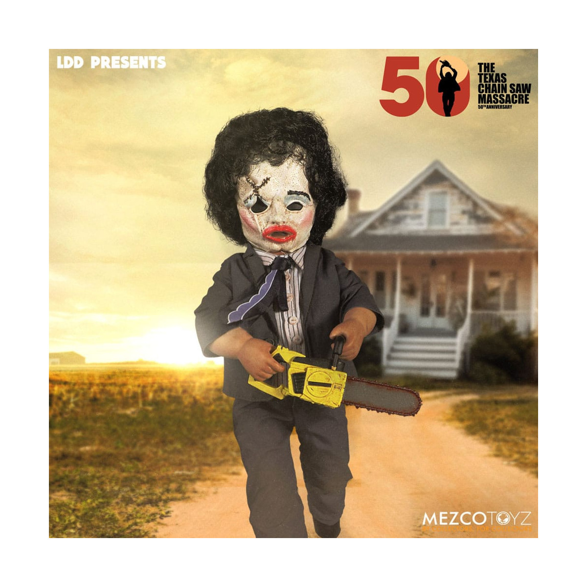 Mezco Living Dead Dolls Il massacro della motosega - Leatherface Edizione Deluxe (1974)