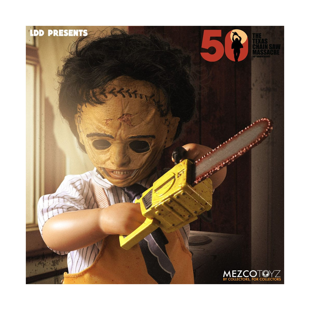 Mezco Living Dead Dolls Il massacro della motosega - Leatherface Edizione Deluxe (1974)