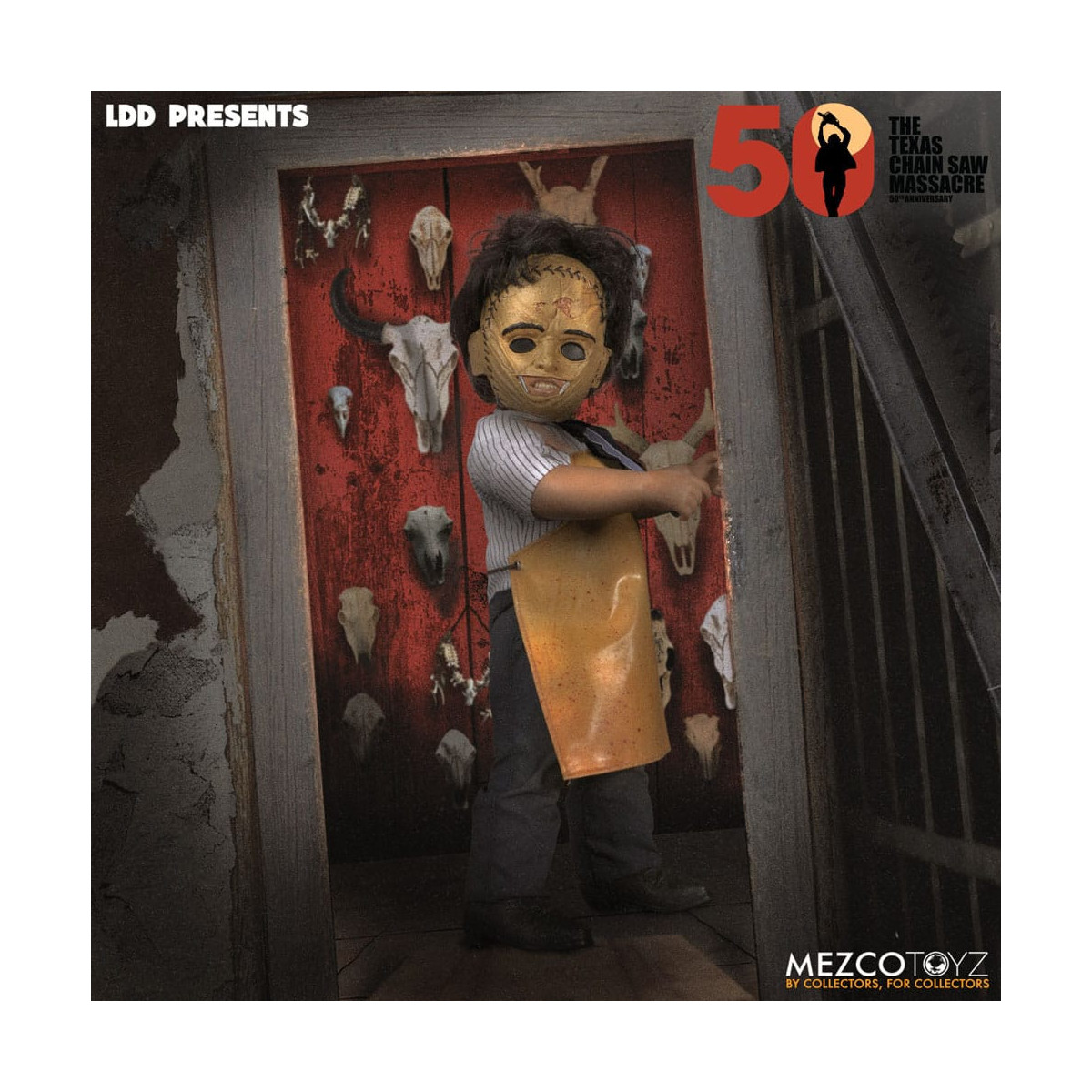 Mezco Living Dead Dolls Il massacro della motosega - Leatherface Edizione Deluxe (1974)
