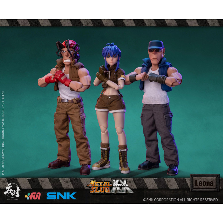 Tunshi Studio - Metal Slug XX - Leona Heidern 1/12 - Guerrieri Ikari