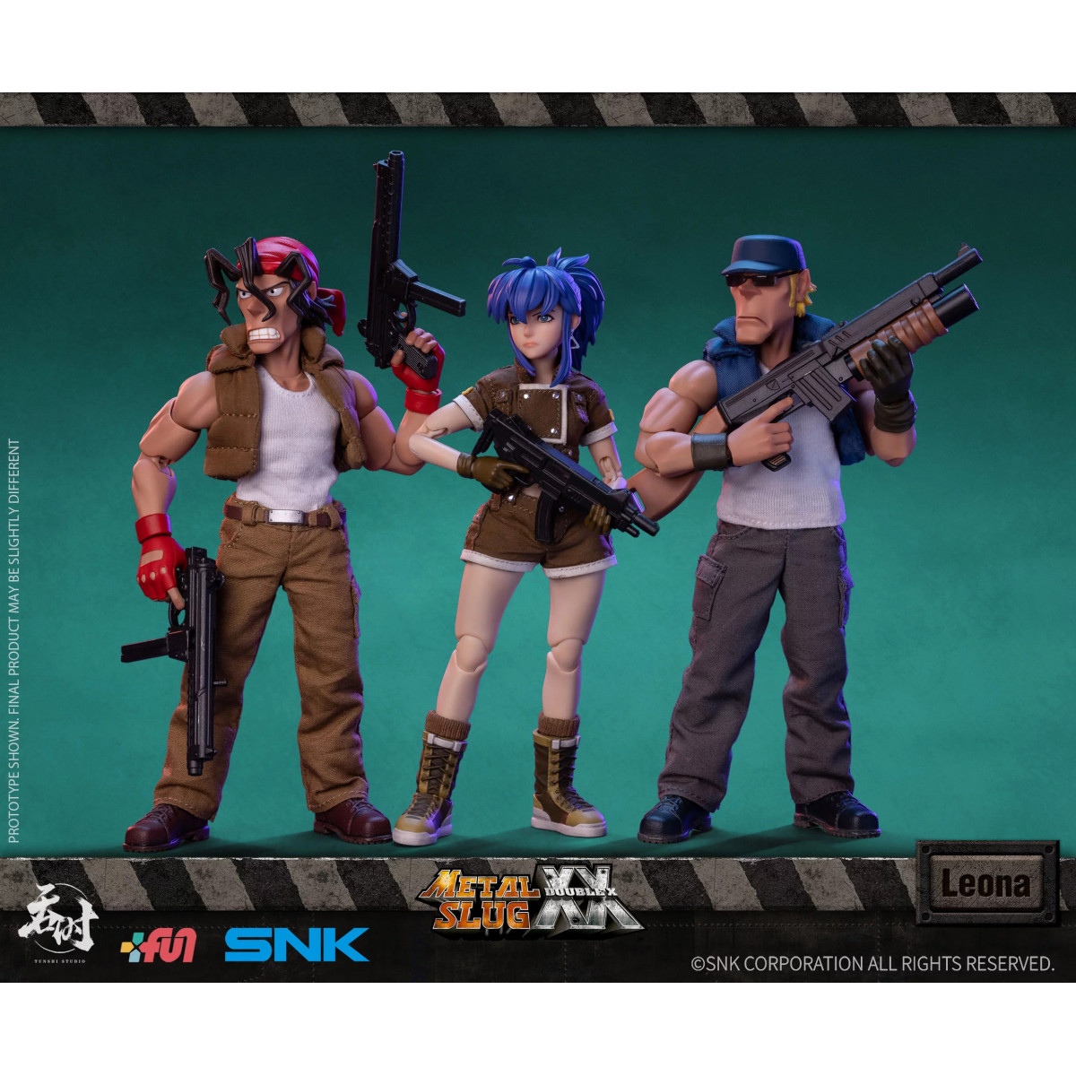 Tunshi Studio - Metal Slug XX - Leona Heidern 1/12 - Guerrieri Ikari