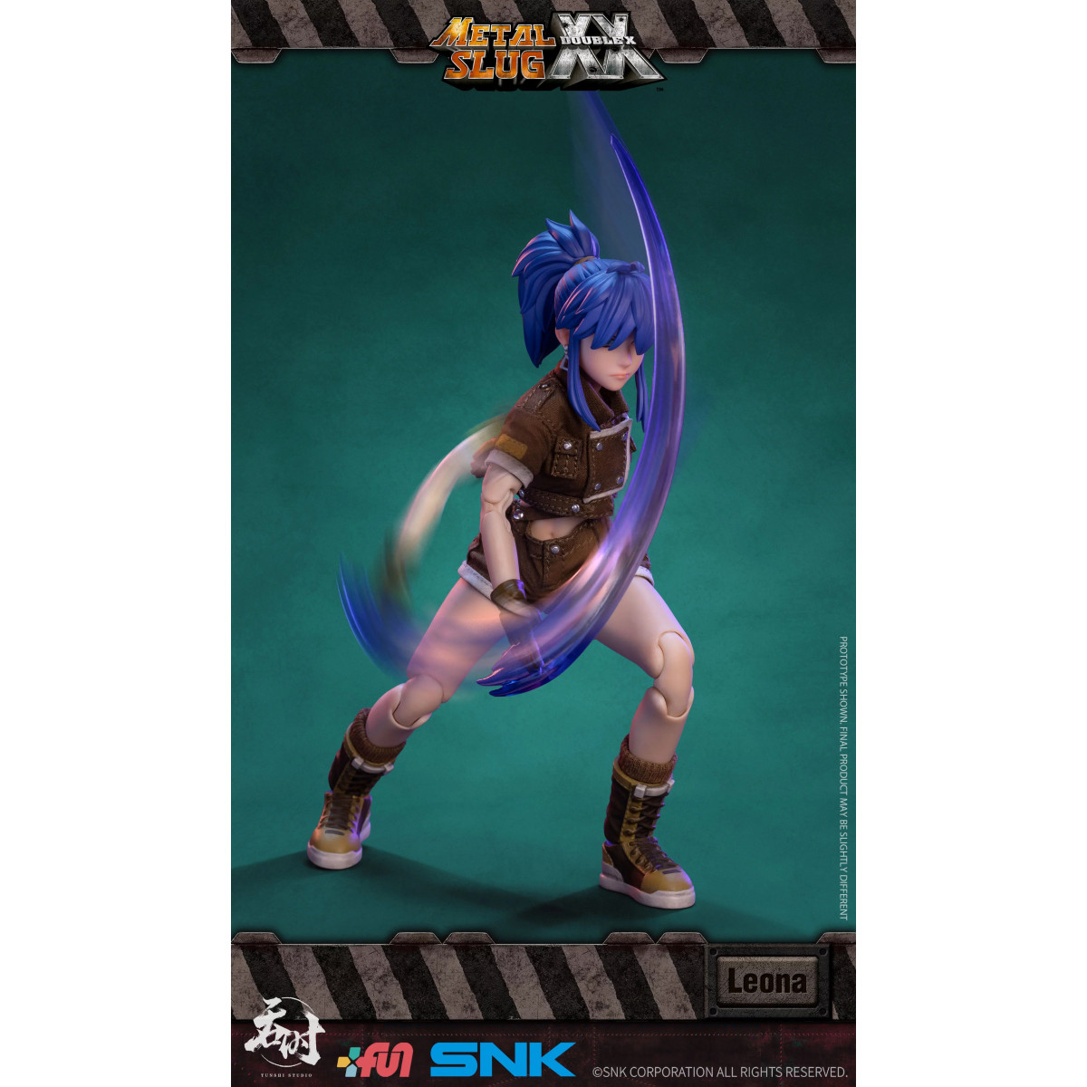 Tunshi Studio - Metal Slug XX - Leona Heidern 1/12 - Guerrieri Ikari