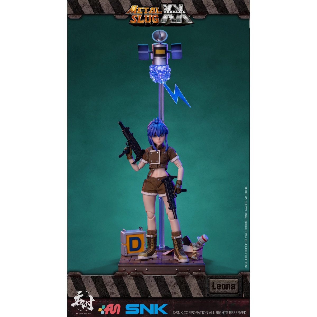 Tunshi Studio - Metal Slug XX - Leona Heidern 1/12 - Guerrieri Ikari