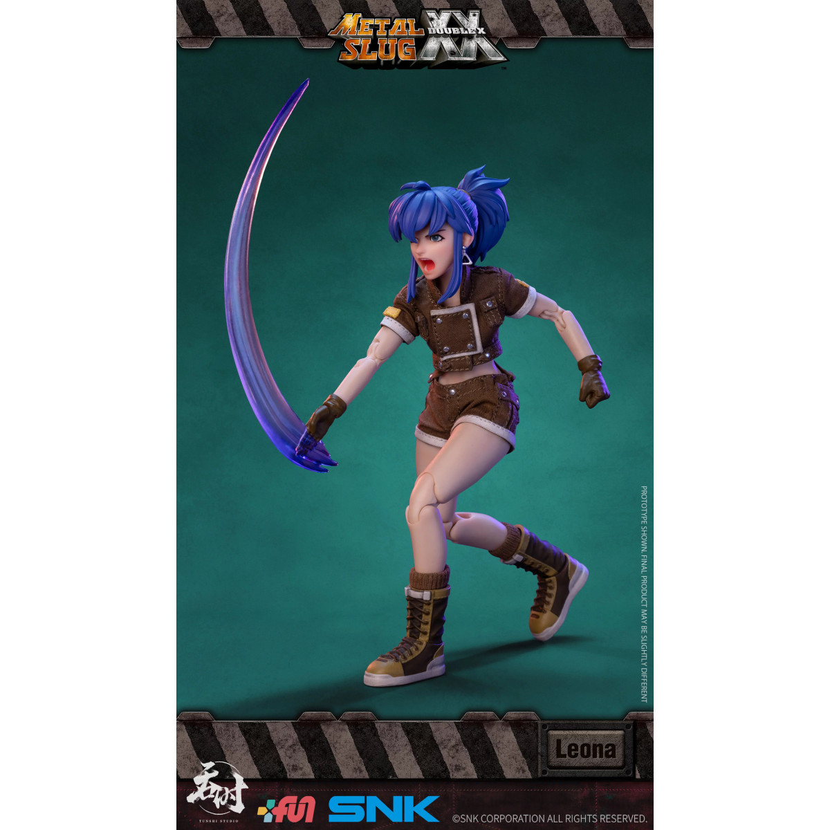 Tunshi Studio - Metal Slug XX - Leona Heidern 1/12 - Guerrieri Ikari