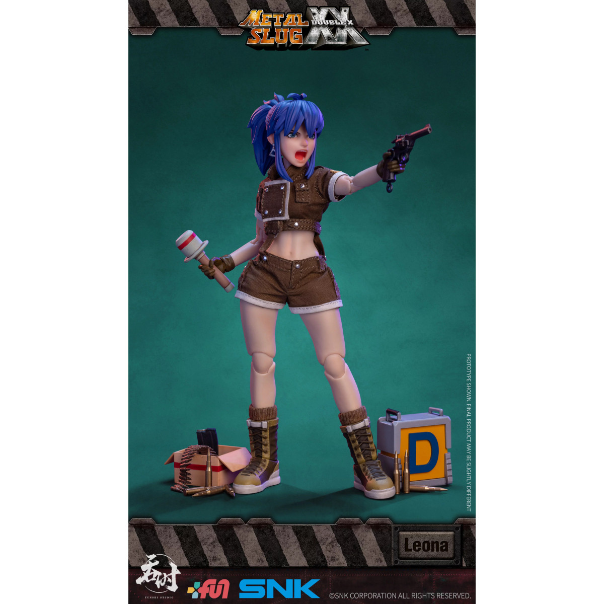 Tunshi Studio - Metal Slug XX - Leona Heidern 1/12 - Guerrieri Ikari
