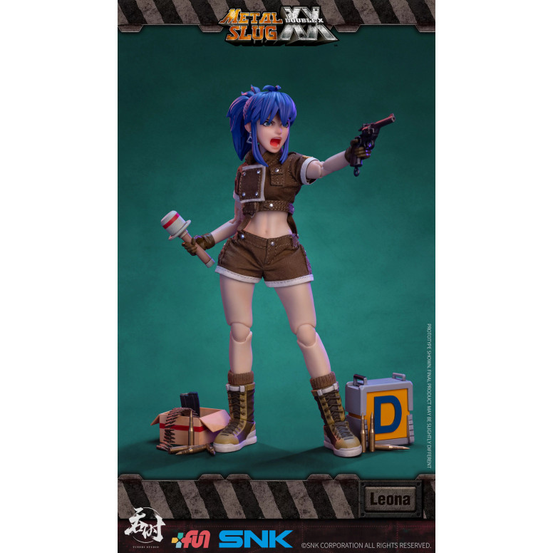 Tunshi Studio - Metal Slug XX - Leona Heidern 1/12 - Guerrieri Ikari