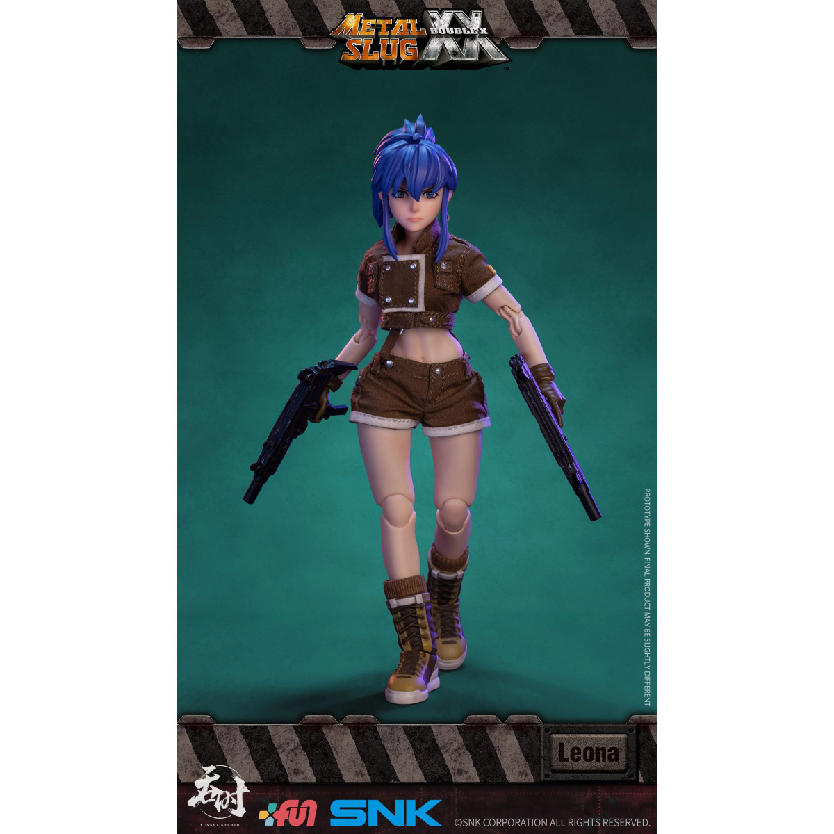 Tunshi Studio - Metal Slug XX - Leona Heidern 1/12 - Guerrieri Ikari