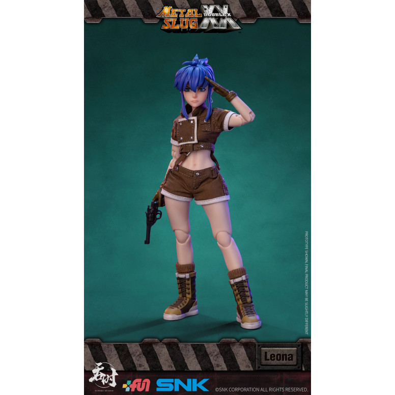 Tunshi Studio - Metal Slug XX - Leona Heidern 1/12 - Guerrieri Ikari