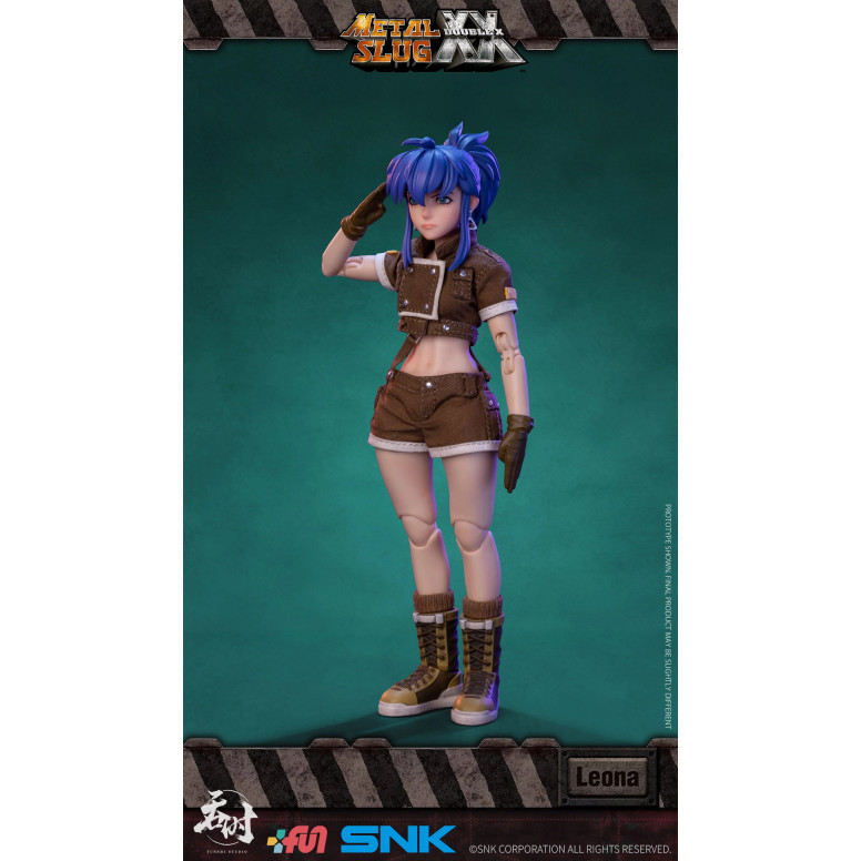 Tunshi Studio - Metal Slug XX - Leona Heidern 1/12 - Guerrieri Ikari