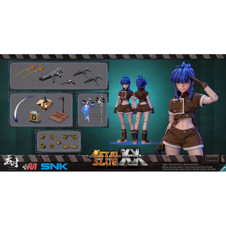 Tunshi Studio - Metal Slug XX - Leona Heidern 1/12 - Guerrieri Ikari