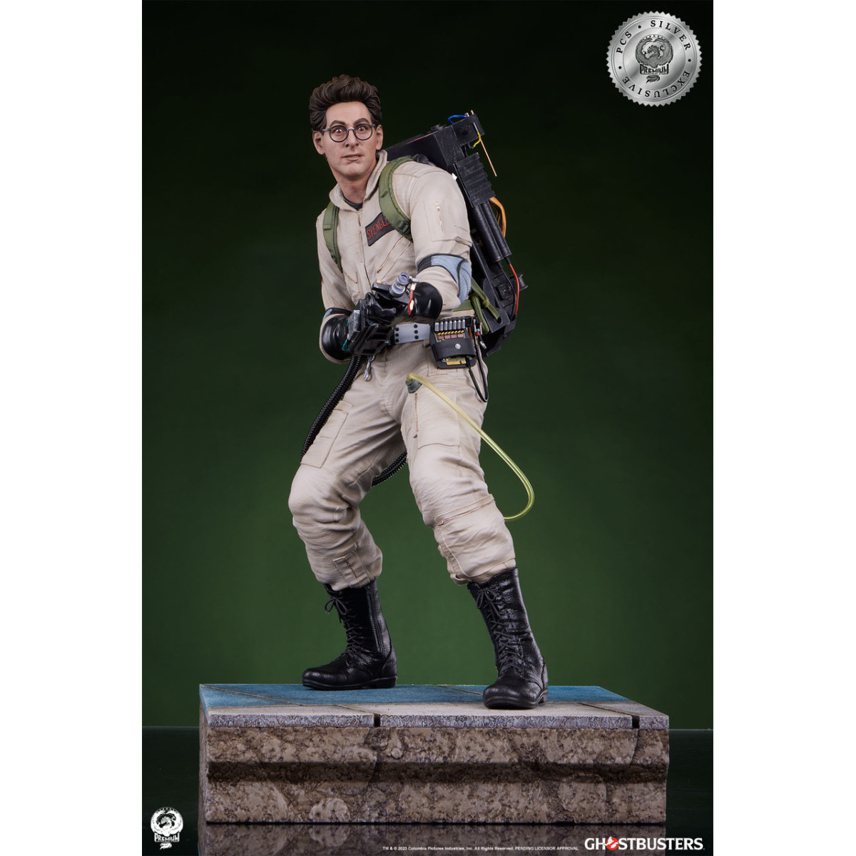 Premium Collectibles Studio PCS - Egon Spengler Argento Esclusivo 1/4 - Ghostbusters - Ghostbusters