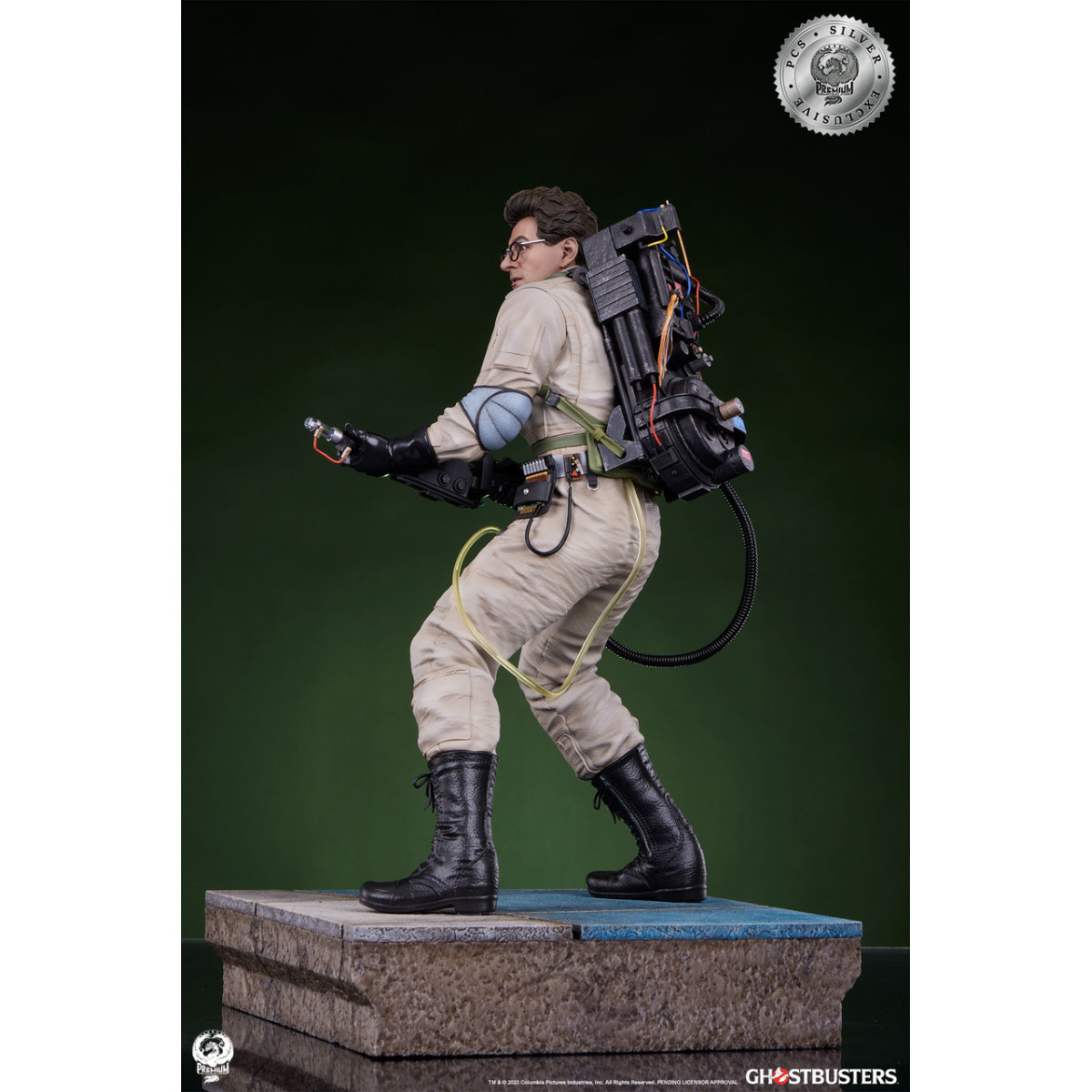 Premium Collectibles Studio PCS - Egon Spengler Argento Esclusivo 1/4 - Ghostbusters - Ghostbusters