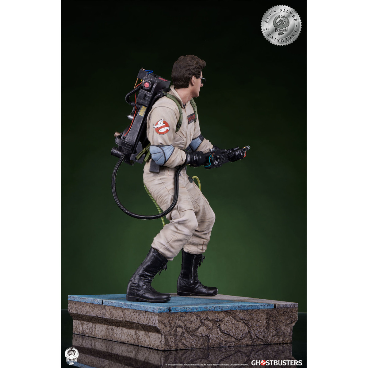 Premium Collectibles Studio PCS - Egon Spengler Argento Esclusivo 1/4 - Ghostbusters - Ghostbusters