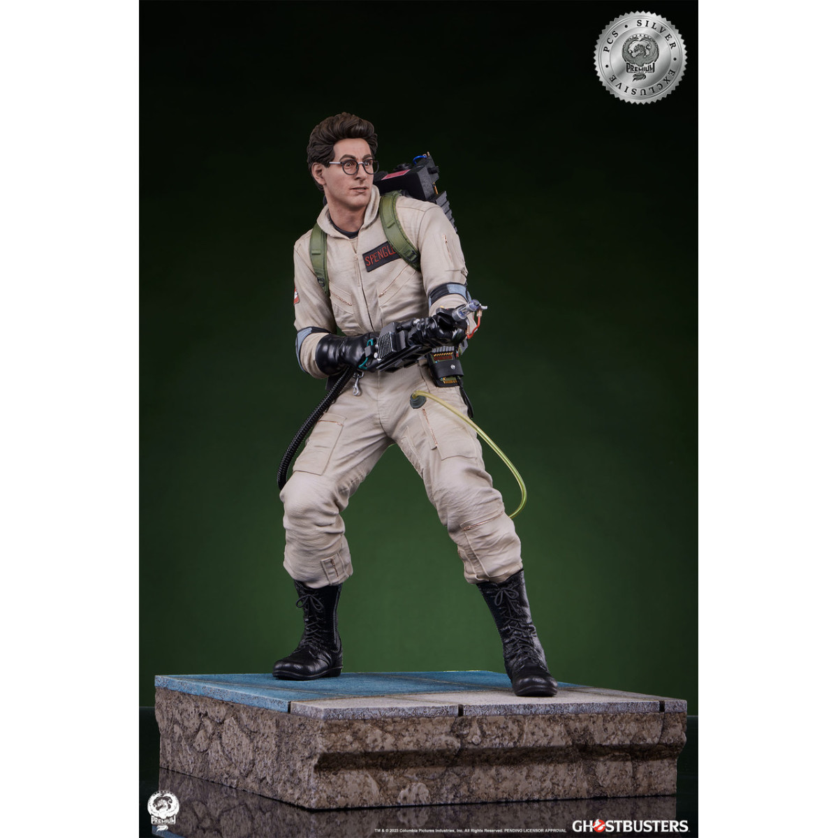 Premium Collectibles Studio PCS - Egon Spengler Argento Esclusivo 1/4 - Ghostbusters - Ghostbusters