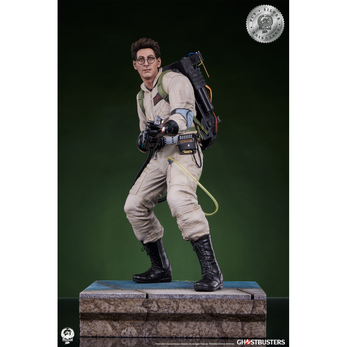 Premium Collectibles Studio PCS - Egon Spengler Argento Esclusivo 1/4 - Ghostbusters - Ghostbusters