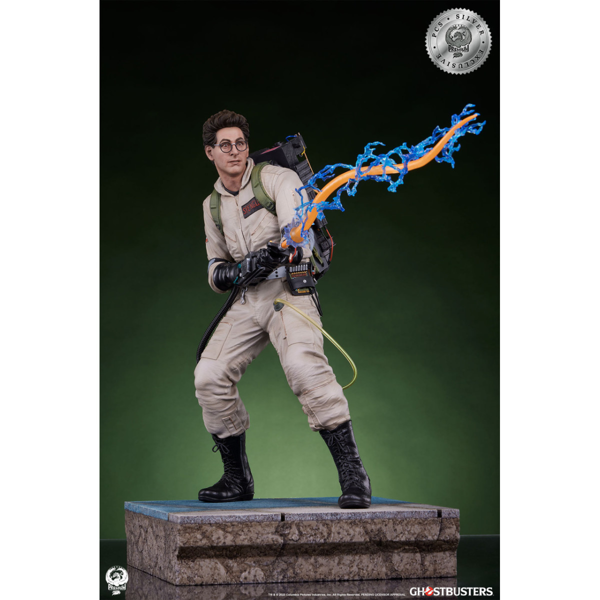 Premium Collectibles Studio PCS - Egon Spengler Argento Esclusivo 1/4 - Ghostbusters - Ghostbusters