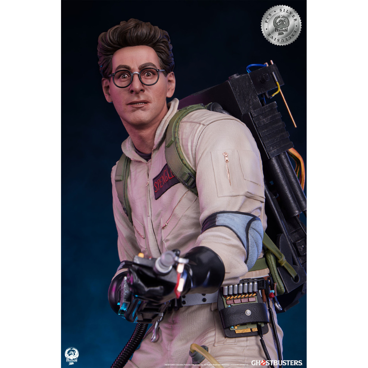 Premium Collectibles Studio PCS - Egon Spengler Argento Esclusivo 1/4 - Ghostbusters - Ghostbusters