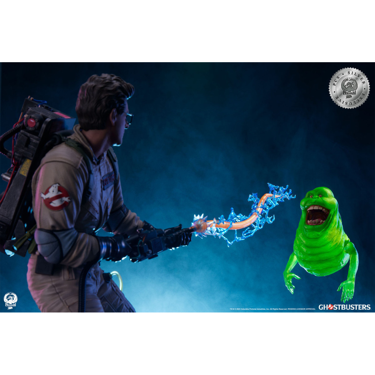 Premium Collectibles Studio PCS - Egon Spengler Argento Esclusivo 1/4 - Ghostbusters - Ghostbusters